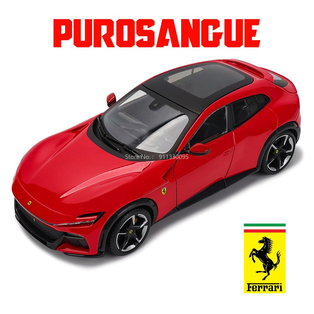 Model Kit Ferrari - Bburago 1:24 Skala NOWY Ferrari Purosangue