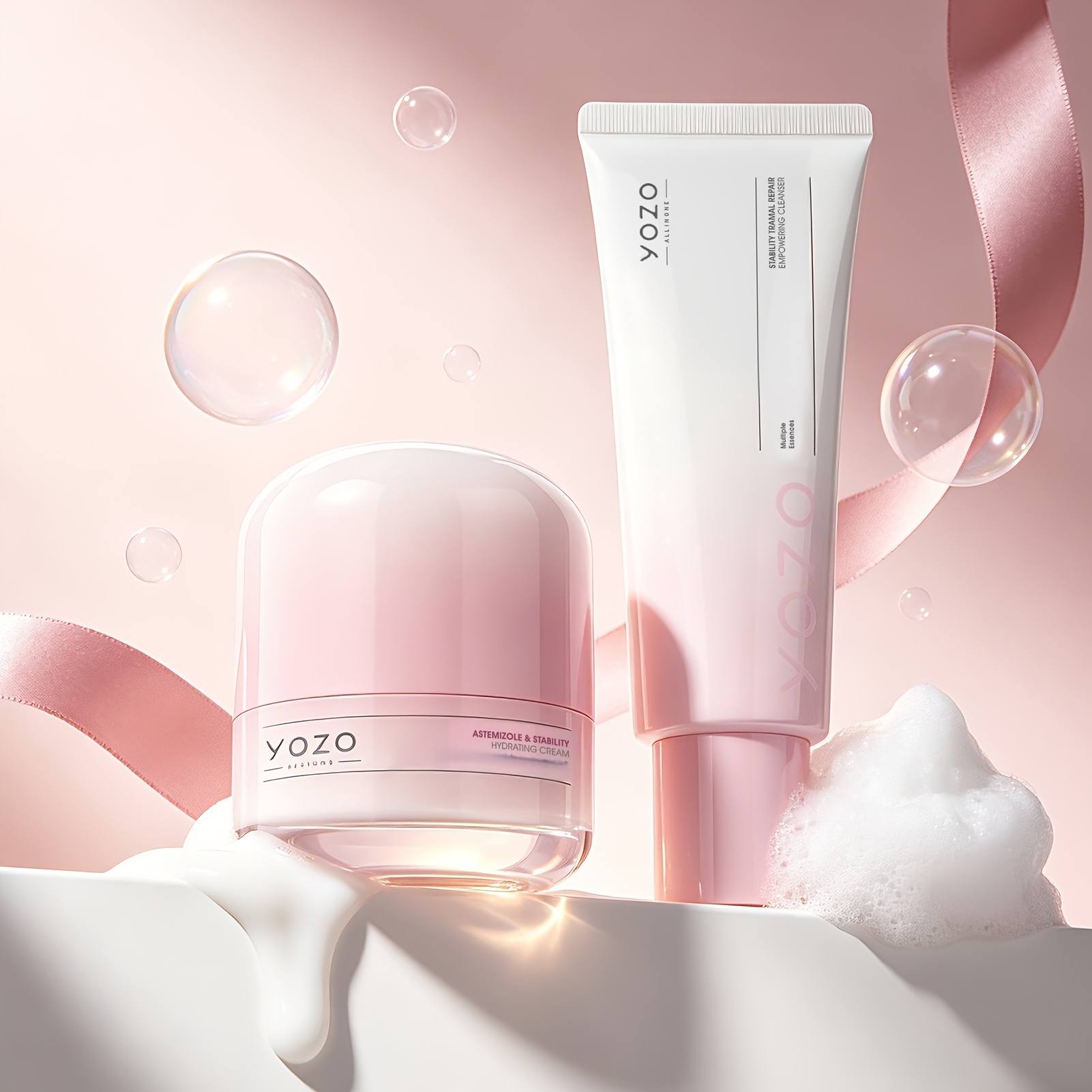 Wash Effect Set - 2-częściowy wielofunkcyjny zestaw do pielęgnacji twarzy