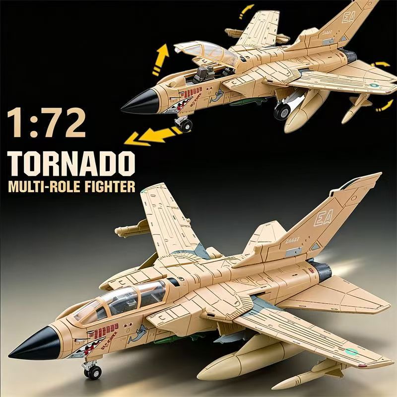 Model Kit Simulator - 1/72 Tornado Multi-Role Fighter Jet Zestaw