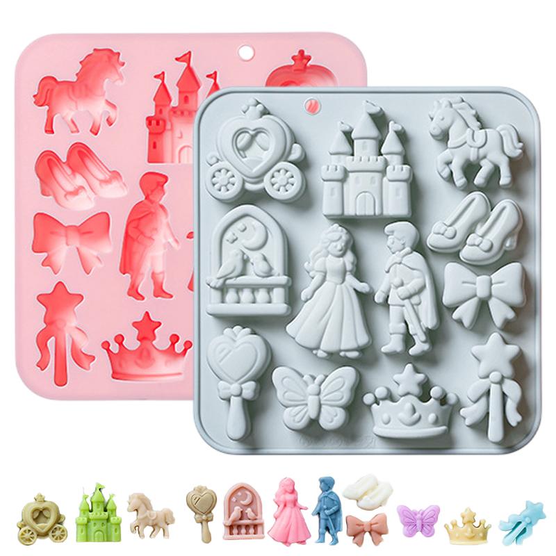 Model Kitchen Set - 🌸 Forma Silikonowa 12 Gniazd Książę,