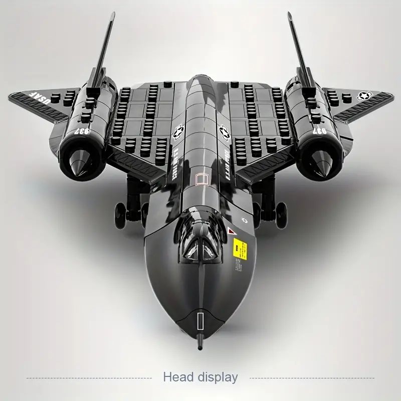 Model Kit Ferrari - Wojskowy samolot rozpoznawczy SR-71 Blackbird kosmiczne