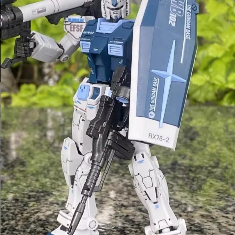Model Kit Gundam Bandai - RX-78-2 GTO Mobile Suit DIY Model
