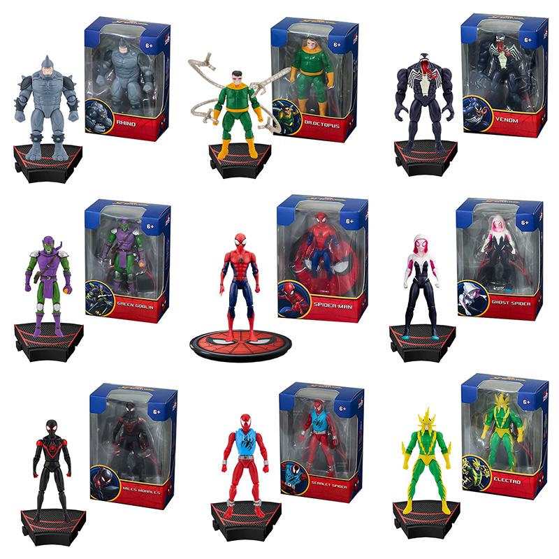 Model Kit Spiderman - Figurka Avengers ZDTDS 10CM Mały Iron