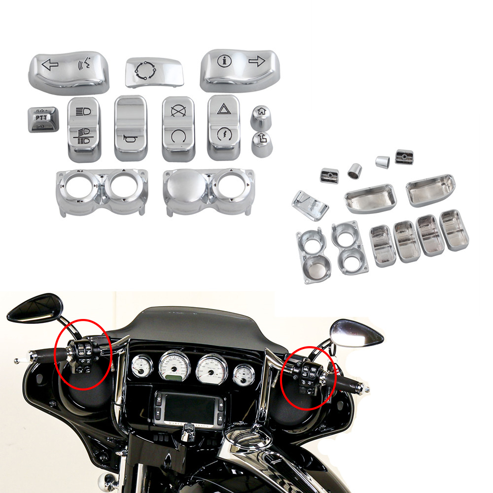 Model Kit Harley Davidson - Akcesoria motocyklowe ręczna obudowa przełącznika nasadka