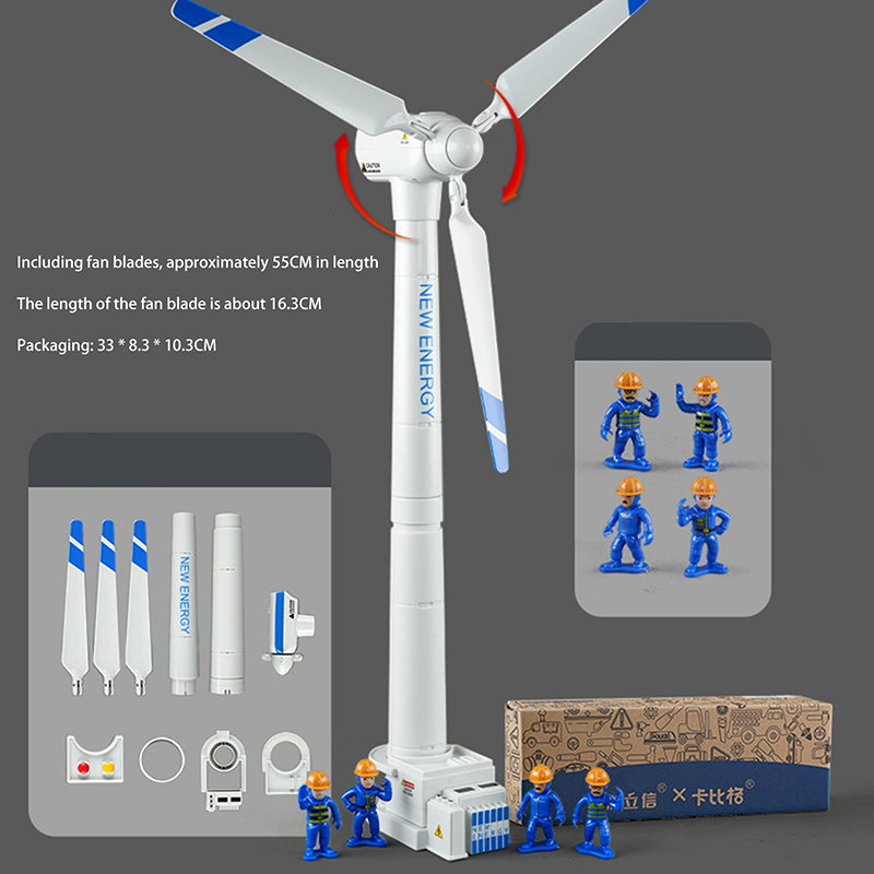 Model Kit Simulator - Zabawka symulacyjna - model turbiny wiatrowej