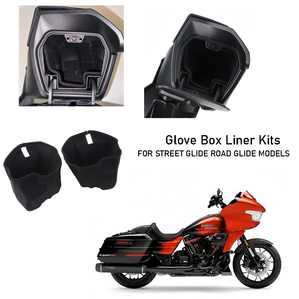 Model Kit Harley Davidson - Zestaw wyściółki dolnego schowka na rękawice