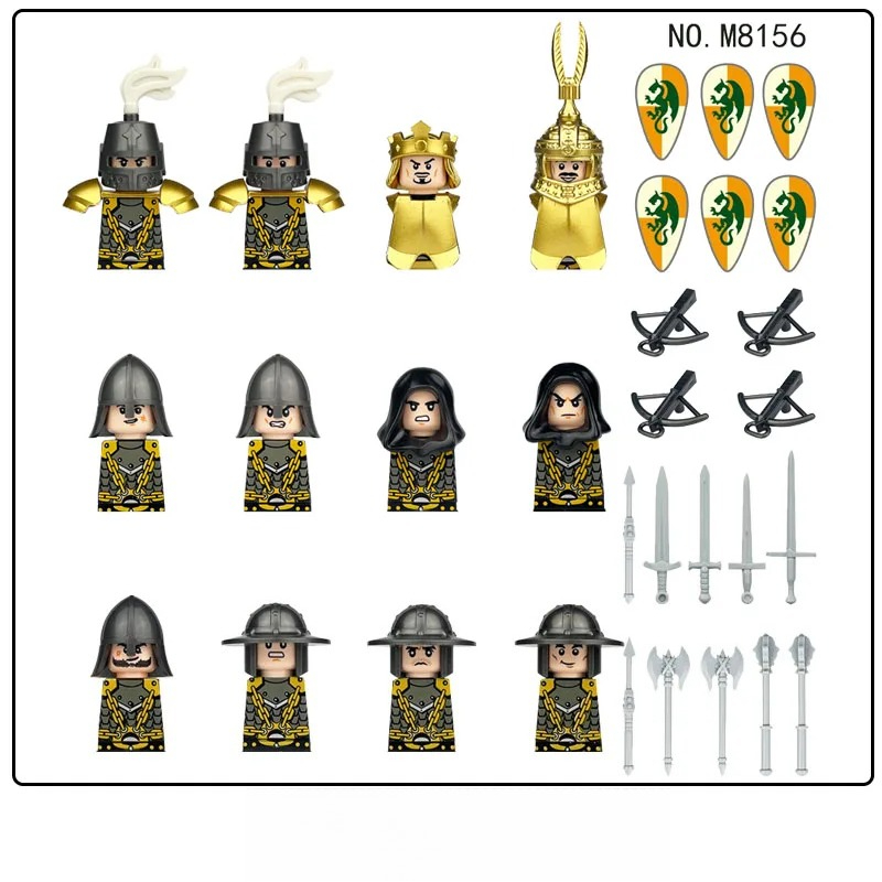 Średniowieczny Zamek MOC Rycer – Model Kit Knight recenzja i cena