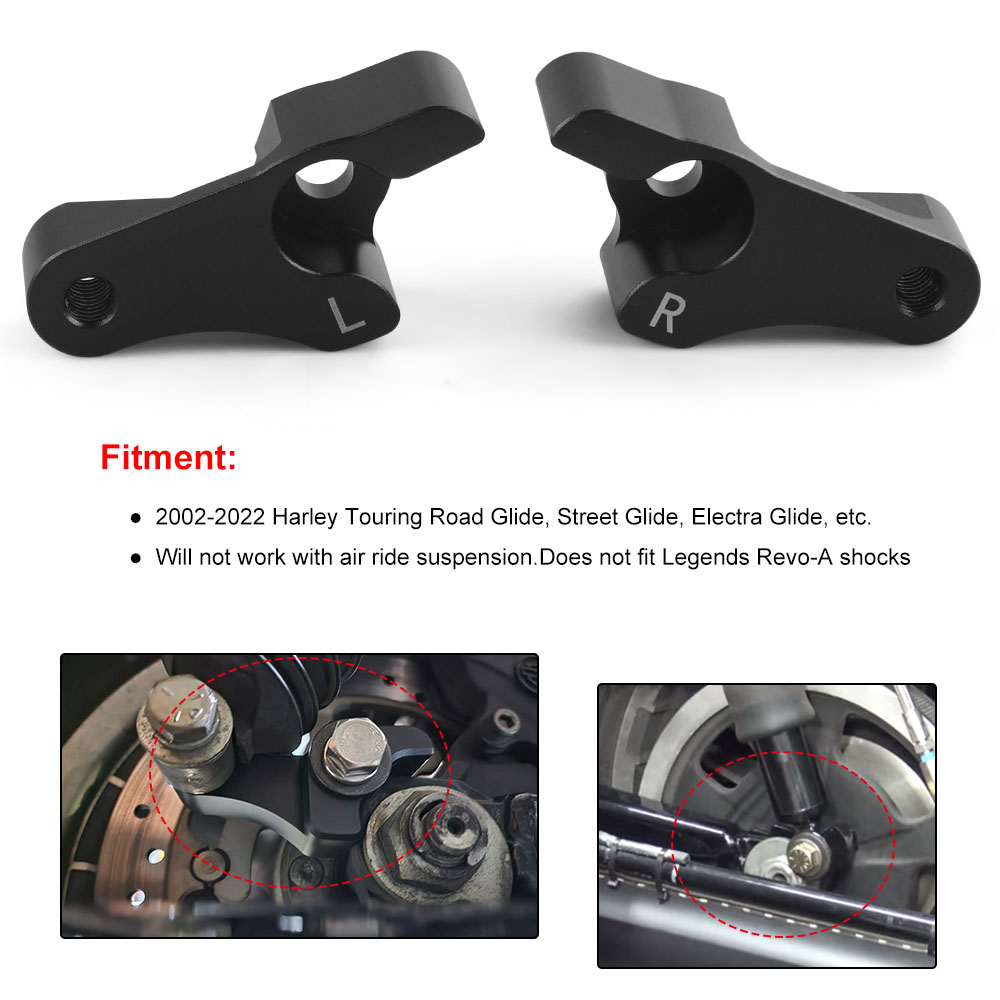 Zestaw 2-calowych bloków obniż – Model Kit Harley Davidson recenzja i cena