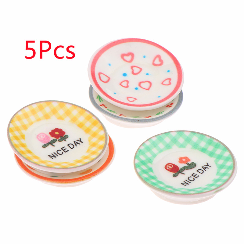 5 szt. Mini talerzyki i naczyn – Model Kitchen Set recenzja i cena