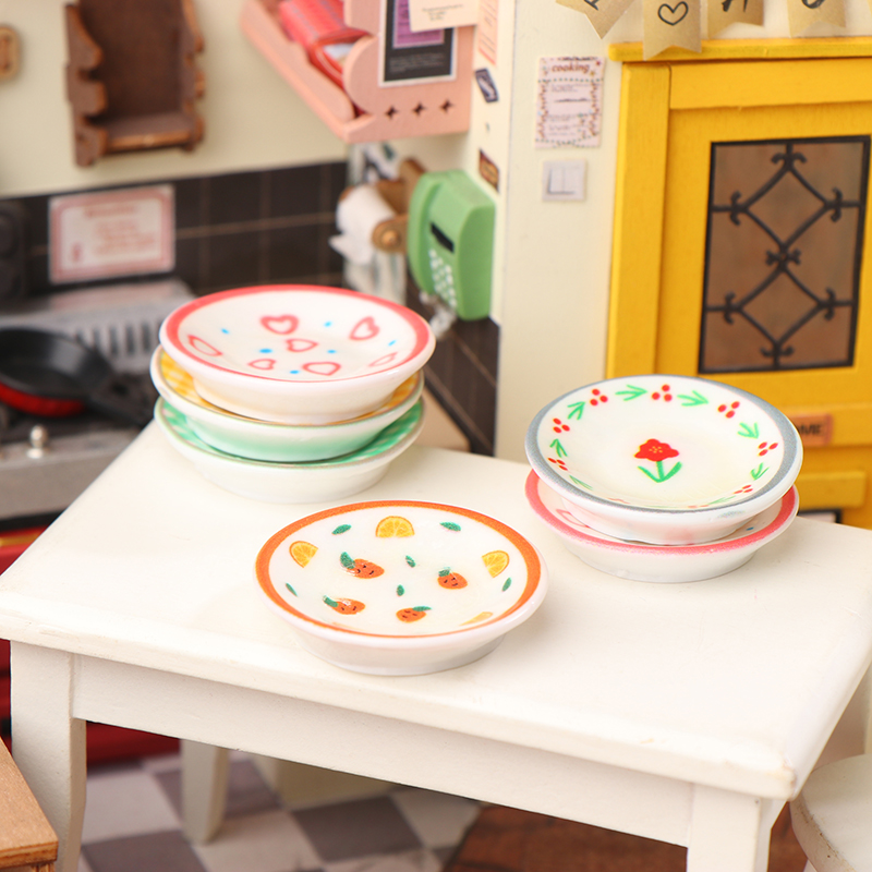 5 szt. Mini talerzyki i naczyn – Model Kitchen Set recenzja i cena