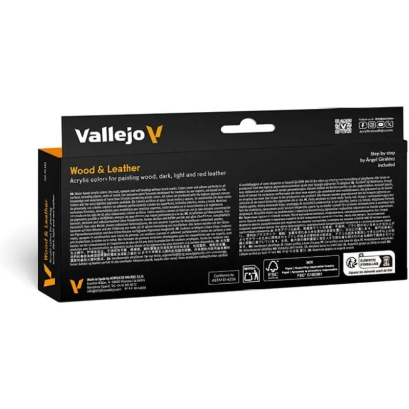 Vallejo AV 70182 Zestaw farb d – Model Kit Paint Set recenzja i cena