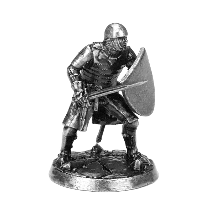 Średniowieczny metalowy model  – Model Kit Knight recenzja i cena