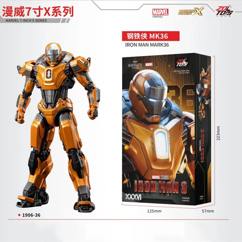 ZD Toys Iron Man Figurka akcji – Model Kit Spiderman recenzja i cena