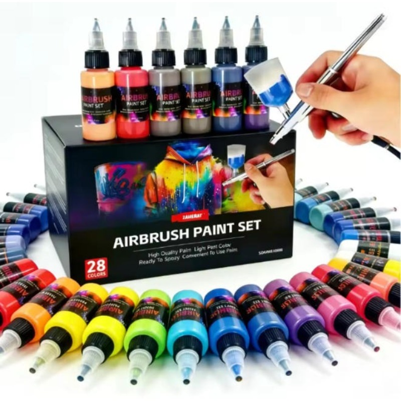 Zestaw 12/28 farb akrylowych n – Model Kit Paint Set recenzja i cena