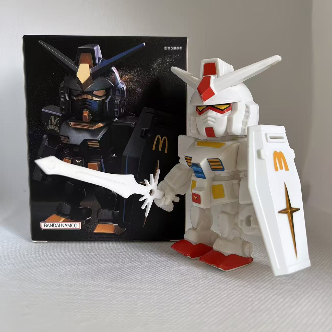 Figurka Gundam McDonald's QMSV – Model Kit Gundam Bandai recenzja i cena