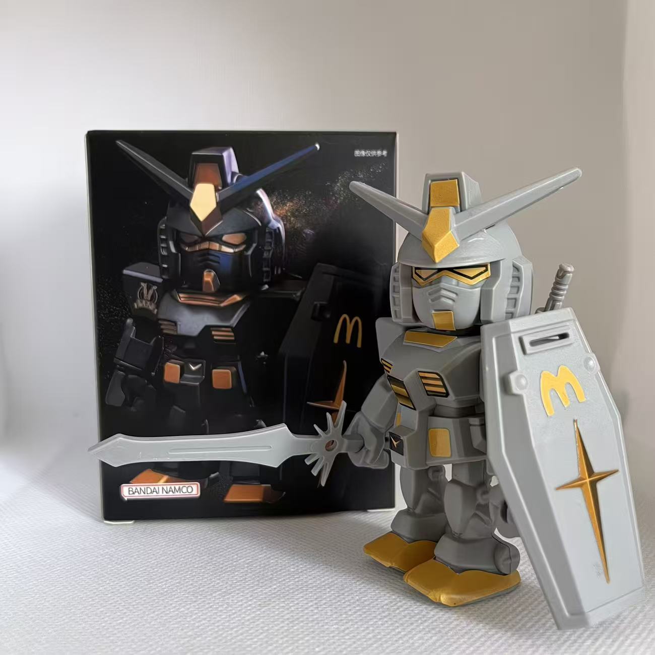 Figurka Gundam McDonald's QMSV – Model Kit Gundam Bandai recenzja i cena