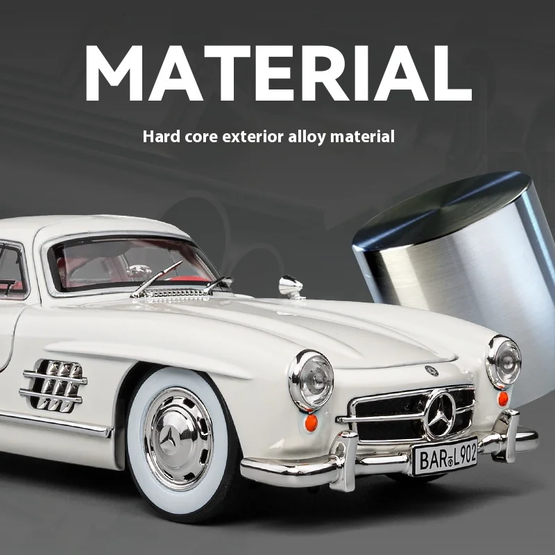 1:24 Mercedes-Benz 300SL Class – Model Kit Ferrari recenzja i cena