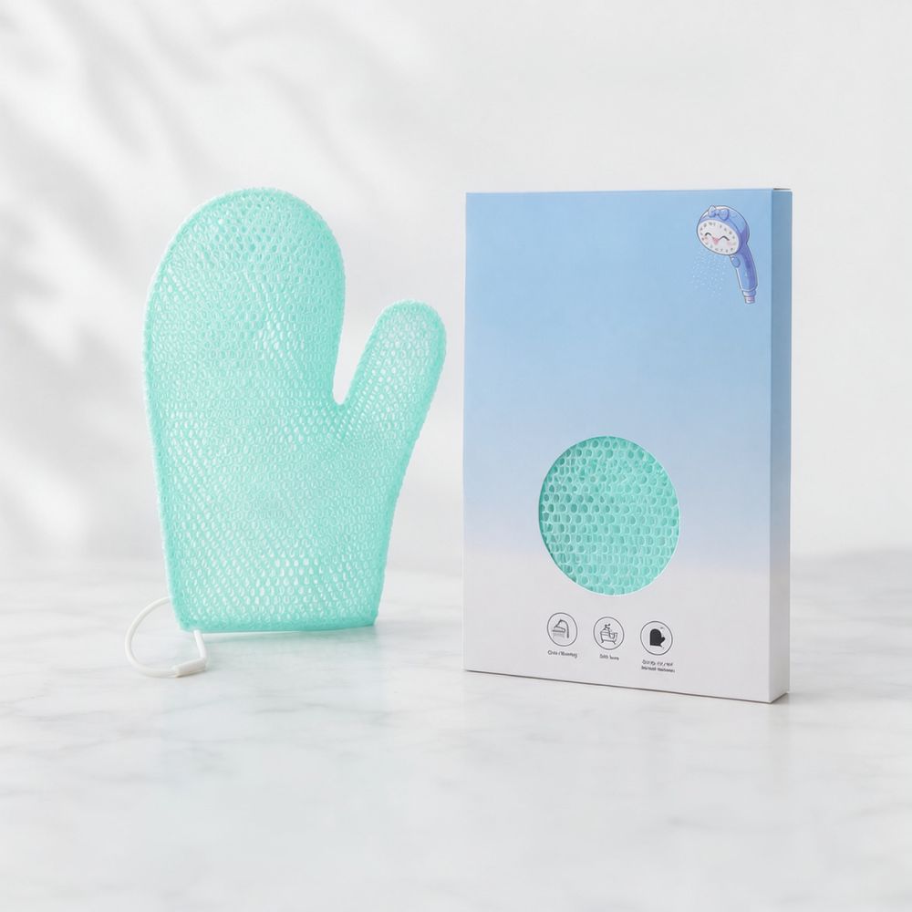 Rękawica do kąpieli z teksturą – Wash Effect Set recenzja i cena