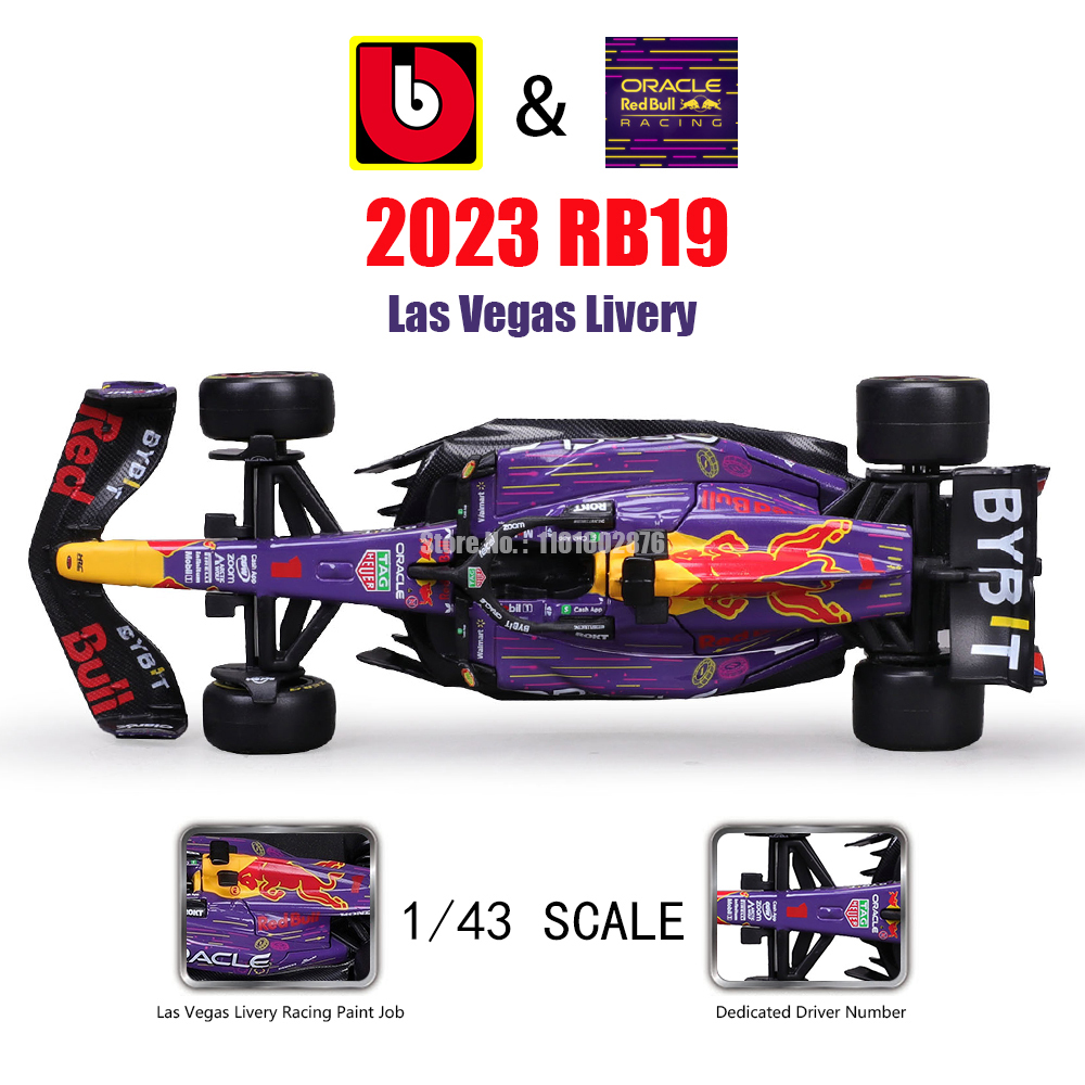 Bburago 1:43 2023 F1 Red Bull  – Model Kit Ferrari recenzja i cena