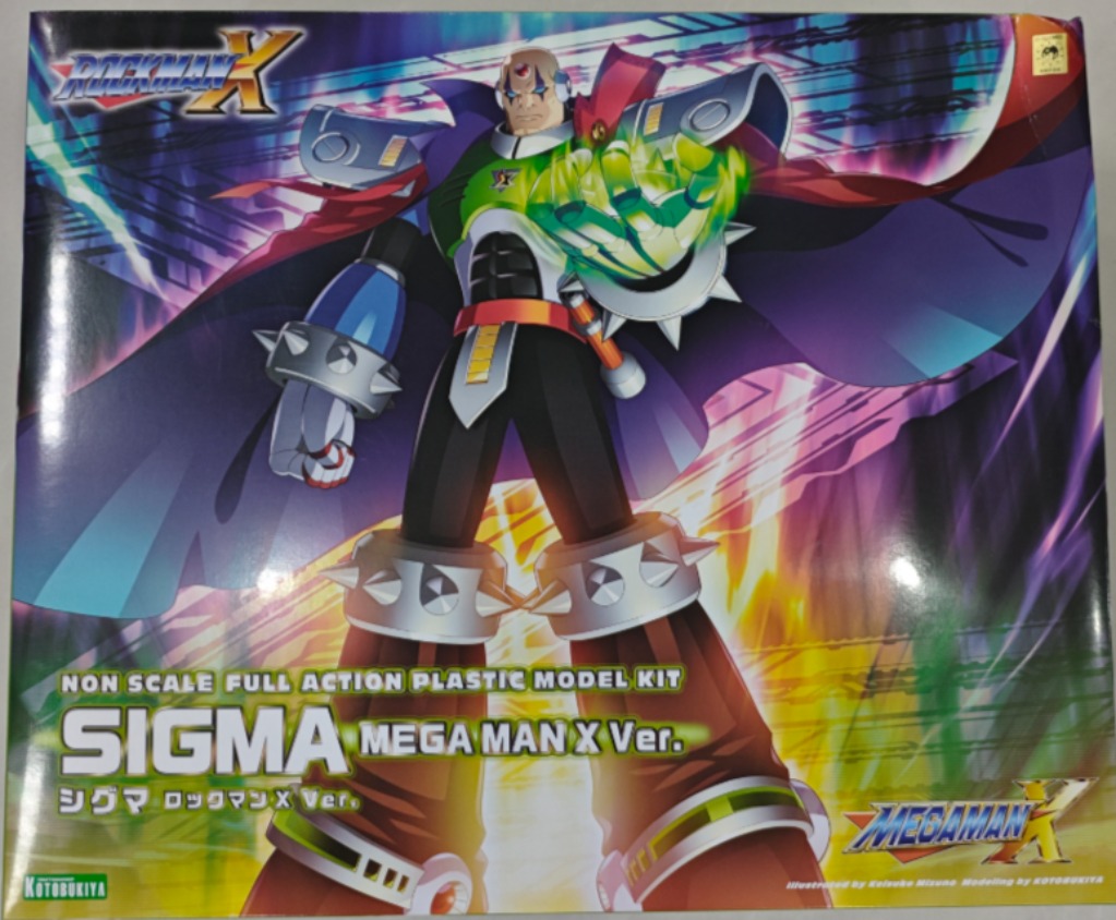 Kotobukiya Sigma Mega Man X We – Mega Man X Model Kit recenzja i cena