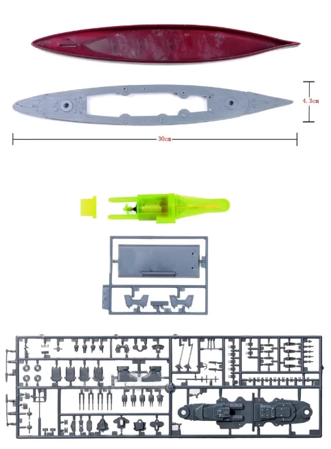 30CM Trębacz Zestaw do montażu – Model Kit Yamato recenzja i cena