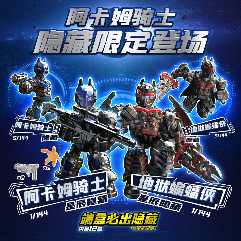 Blokees Original Dc Hellbat Ar – Model Kit Knight recenzja i cena