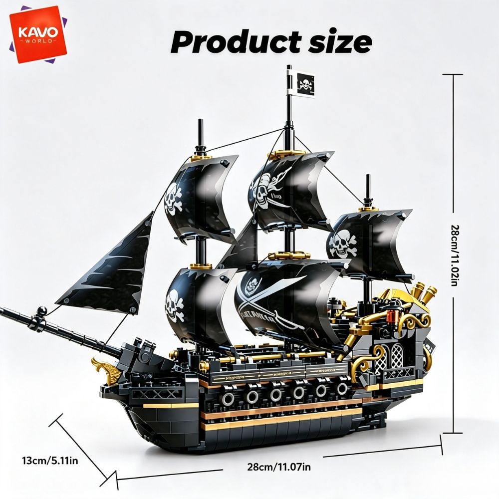 KAVOWORLD 801 elementów 1799 K – Model Kit Ikaruga recenzja i cena