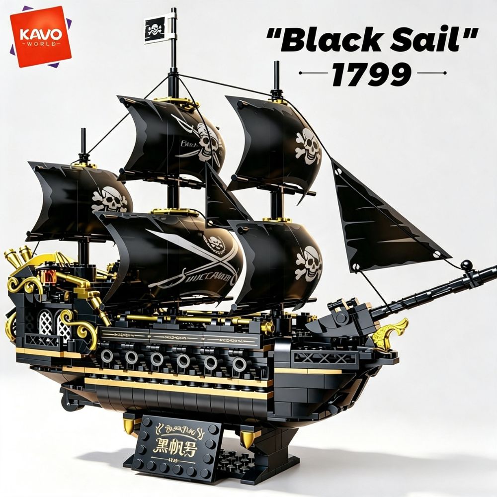 KAVOWORLD 801 elementów 1799 K – Model Kit Ikaruga recenzja i cena
