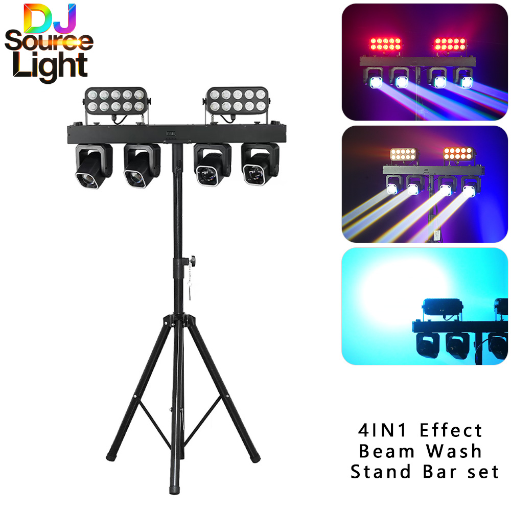 Zestaw Par LED RGBW 4w1 4x40W  – Wash Effect Set recenzja i cena