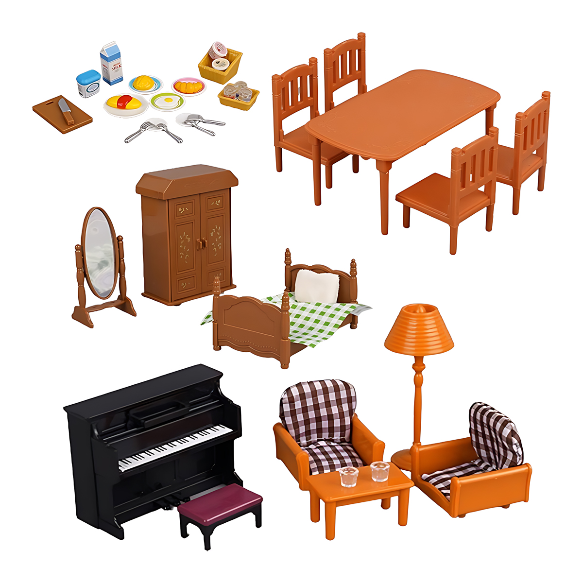 Miniaturowe meble 1:12 do domk – Model Kitchen Set recenzja i cena