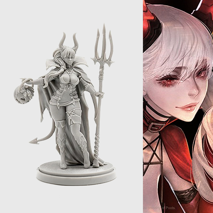 Modelarski zestaw żywiczny KIN – Model Kit Knight recenzja i cena